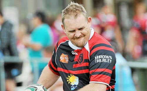 Quick recycled ball from scrum half Brendan Hoy will be vital for Coffs Crushers today. Quick recycled ball from scrum half Brendan Hoy will be vital for Coffs Crushers today.